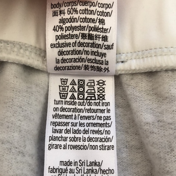 Victoria’s Secret Sports crop sweatshirt & coordinating sweatpants - Size Small - Picture 12 of 13